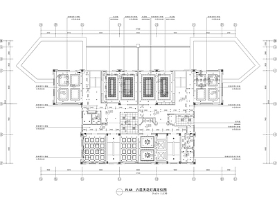 现代整体办公空间 公楼装 施工图