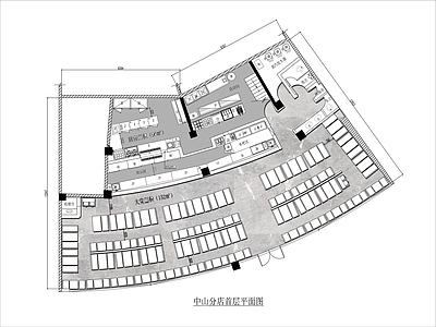 现代新中式快餐店 广东特色餐厅 粤菜 施工图