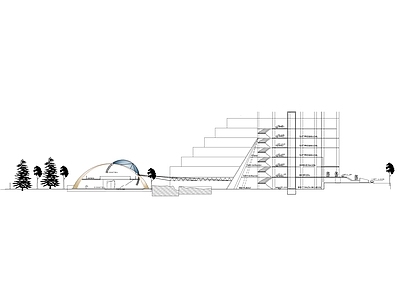 现代其他商业建筑 秘鲁塔克纳大 施工图