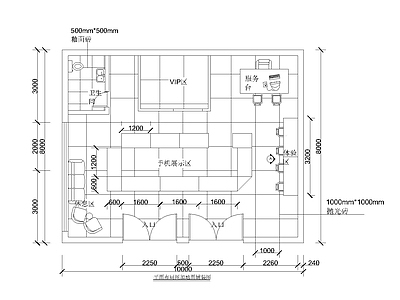 现代中式其他商业建筑 简约 施工图