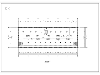 现代办公楼建筑 5000平办公楼 办公楼全 施工图