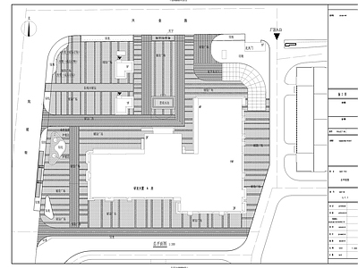 新中式现代商业景观 商业景 施工图