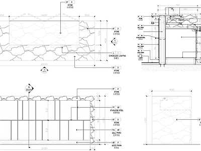 现代家具节点详图 接待台详图 节点 柜体节点 施工图