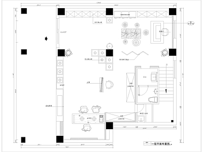 新中式茶馆 茶叶店茶舍 施工图