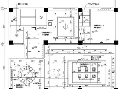 现代整体办公空间 某招商 大楼办公装修图 施工图