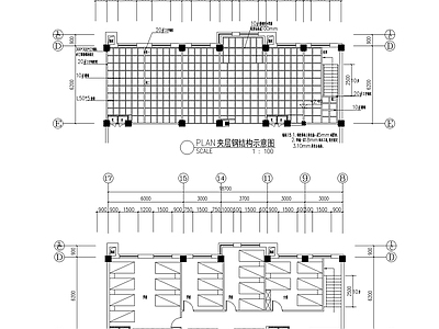 现代其他商业建筑 汽车美容 施工图