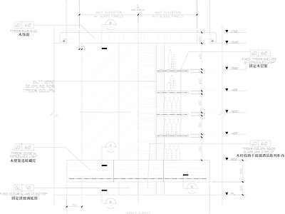 现代家具节点详图 酒柜详图 柜体节点 施工图