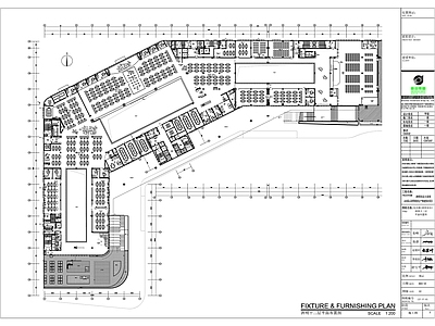 现代其他公共空间 办公楼 办公室总平面 公司总部 施工图