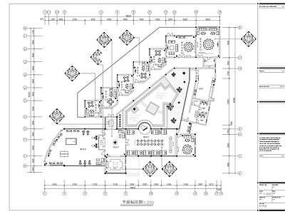 现代会所 大型体育会所施工 施工图