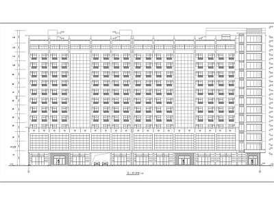 现代其他办公建筑 十三层綜合楼 施工图