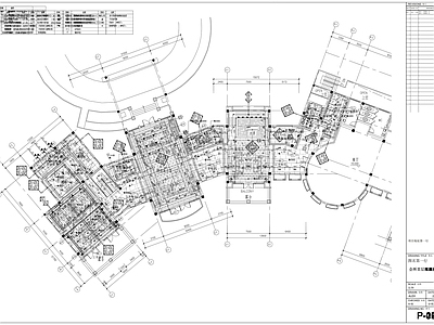 现代会所 海岸会 施工图