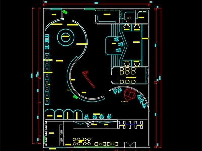 现代其他商业空间 爱豆博物 施工图