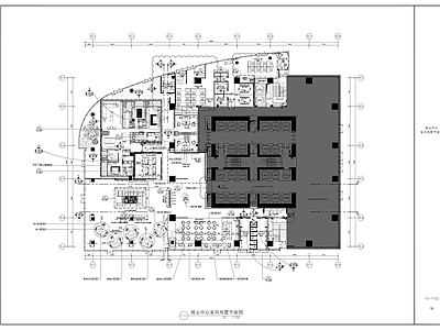 现代其他公共空间 展示中心设计施工 施工图