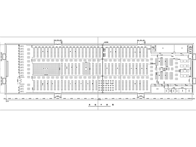 现代农贸市场建筑 超市 施工图