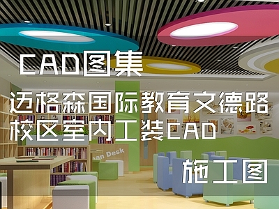 现代培训中心 迈格森国际教育 教育机构 施工图