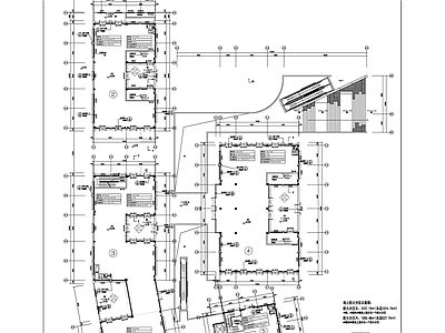 新中式商业综合体 古建筑商业街 历史街区商业街 商业地下停车 施工图