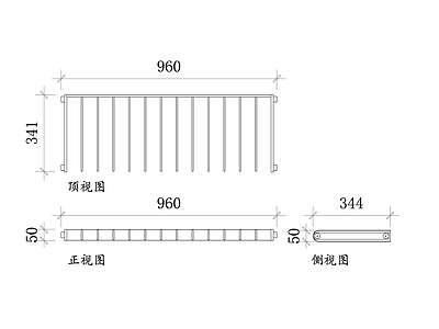 现代五金管件 钢质裤抽 裤抽设计 钢质抽屉模型 裤抽结构图 钢质裤抽布局 施工图