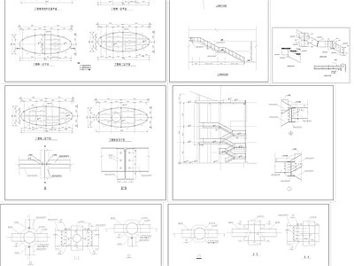 其他建筑 复式楼 施工图