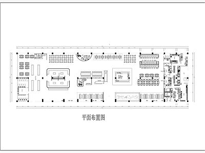 现代快餐店 餐饮空 施工图