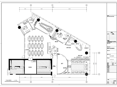 现代整体办公空间 746平办公 北京融科咨询中心 科技公司 办公 施工图