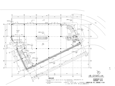 现代其他建筑 某社区服务物业楼 施工图