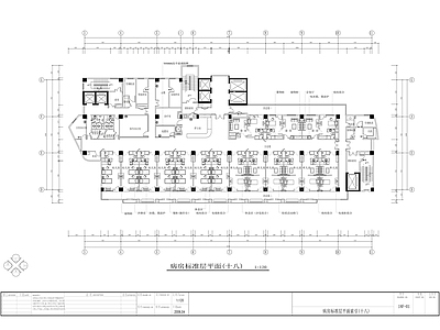 现代医院 三级甲等医院诊 综合楼装修 施工图