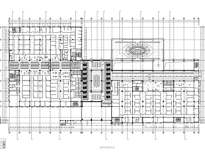 现代医院 四层医院室内装修 施工图