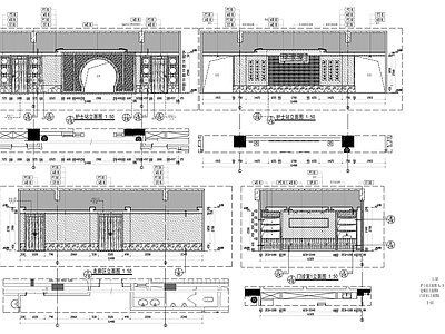 中式医院 中医附属医院 施工图