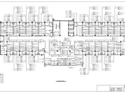 现代医院 风格医院住院楼 施工图