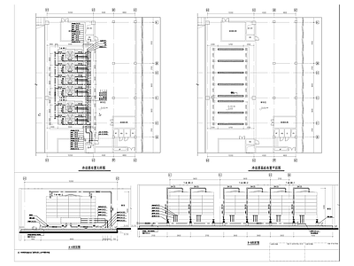 暖通节点 风冷模块机组大样 施工图