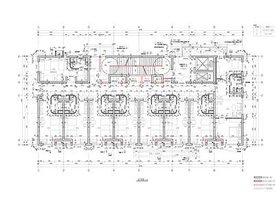 新中式现代养老院 秦皇岛惠普养老院 施工图