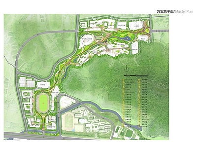 现代校园景观 大学景观 音乐学院 流线律动 简洁大气 干净流畅 施工图