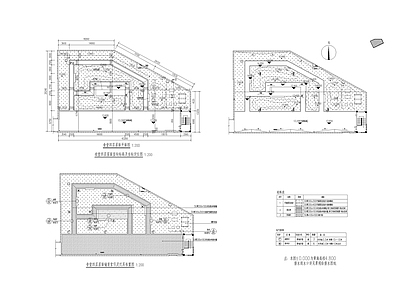 现代屋顶花园 校园园图纸 全套园图纸 园景观 施工图