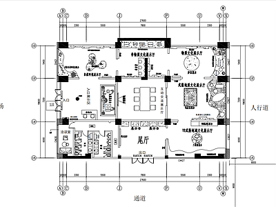 现代展厅 展厅 地域文化展厅 文化展厅 施工图