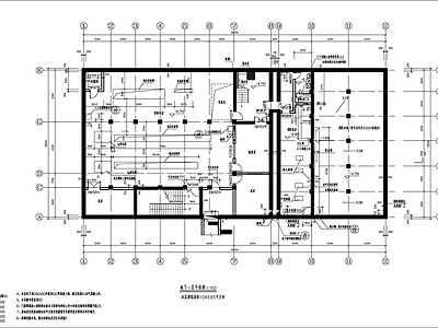 现代其他建筑 地下变配电室发电 施工图