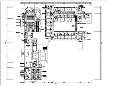 现代酒店 公区 某现代度假装 施工图