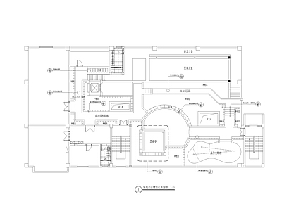 现代屋顶花园 园全套图纸 园景观 施工图