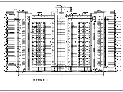 现代其他建筑 医院住院 施工图