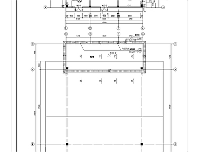 现代其他商业空间 加油站土建水电 施工图