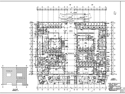 现代医院 3级甲等重点医院 施工图