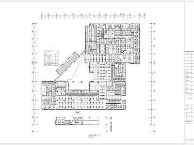 现代医院 医院诊医技楼 施工图