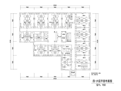 现代医院 妇婴医院内装图 施工图