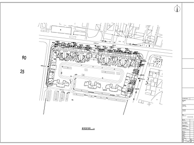 新中式现代商业景观 居住区商业植物施 施工图