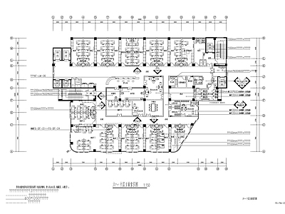 现代医院 三级甲等综合性 医院住院部 施工图