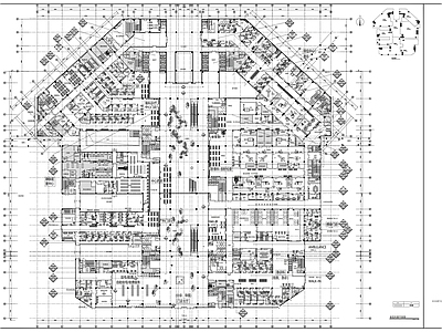 现代医院 住院楼室内装修图 施工图