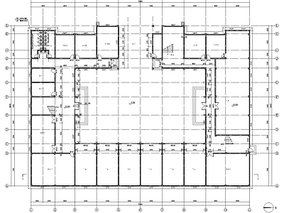 现代办公楼建筑 多层办公楼 施工图