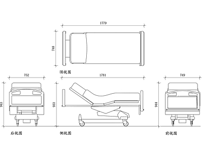 现代医院 医院病 医用病 定制医院 智能医院 医院病房 施工图