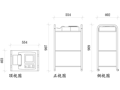 现代医院 医院心电图机 心电图设备 医用心电图机 心电图仪器 心电图机厂家 施工图