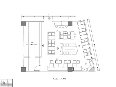 现代快餐店 小吃 牛肉面店 施工图