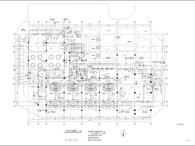 现代养老院 3890㎡ 养老中心 施工图